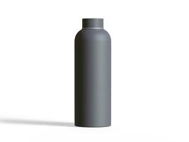 fles duimloper realistisch geven 3d illustratie, verpakking voor logo presentatie realistisch structuur foto
