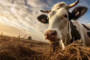 ai gegenereerd hert in de Woud. dieren in het wild tafereel. 3d weergave, stier elanden in stroom, ai gegenereerd foto