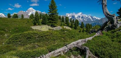 meer van thuilette, la Thuile, Val d'Aoste, Italië foto