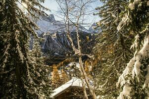 chamonix, haute Savoie, Frankrijk foto