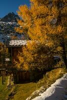 planeet, chamonix, hoog Savoie, Frankrijk foto