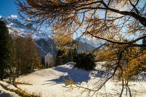 planeet, chamonix, hoog Savoie, Frankrijk foto