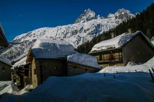 Montroc, Chamonix, haute Savoie, Frankrijk foto