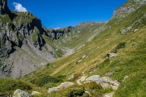 vallei van breuil, val van aoste, Italië foto