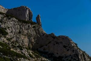 nationaal park calanques Marseille in bouche du Rhône foto