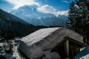 trelechamps, chamonix, hoog Savoie, Frankrijk foto