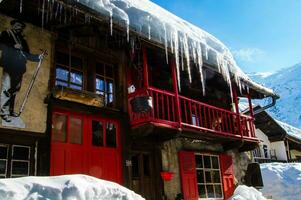 toer,chamonix, haute Savoie, Frankrijk foto