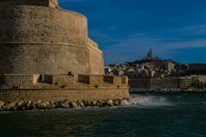 fort historisch Marseille in bouche du Rhône foto