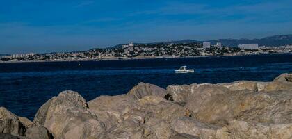 nationaal park van calanques Marseille in bouche du Rhône foto