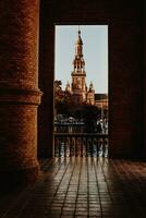 sevilla, plein de spanje, Spanje foto