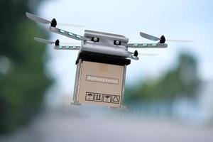 drone technologie engineering apparaat voor industrie vliegen in industrieel naar logistiek export import product levering aan huis service logistiek verzending transport transport of auto auto-onderdelen showroom foto