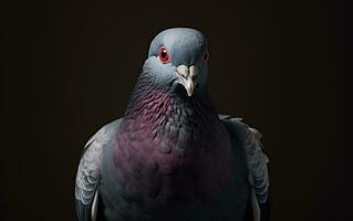 ai generatief duif vogel realistisch fotografie foto