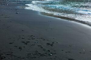 atlantic oceaan wild kust, tenerife, kanarie eilanden, Spanje foto