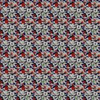 ai gegenereerd spin lelie lycoris radiata bloem patroon geschenk inpakken behang kleurrijk naadloos foto