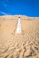 duin du pyla - de grootste zand duin in Europa, aquitanië, Frankrijk foto
