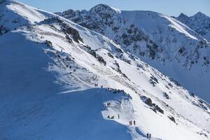 winterberg in Polen van Tatra - kasprowy wierch foto