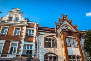 visie van de sopot stad in Polen foto