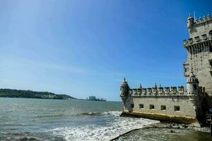 de toren van belem, Lissabon, Portugal foto