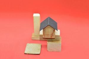 architecturale compositie van de modules van het huis foto