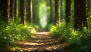 ai gegenereerd mooi natuur afbeelding foto