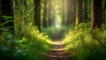 ai gegenereerd mooi natuur afbeelding foto