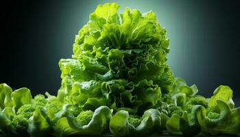ai gegenereerd gezond aan het eten vers, biologisch komkommer gehouden door een Mens hand- gegenereerd door ai foto