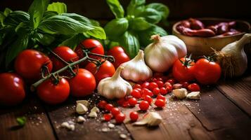 ai gegenereerd smaken Koken Indisch voedsel kruid ai gegenereerd foto