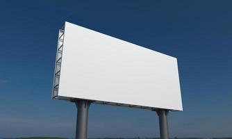 billboard teken 3d teruggegeven illustratie foto
