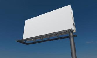 billboard teken 3d teruggegeven illustratie foto