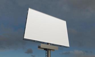 billboard teken 3d teruggegeven illustratie foto