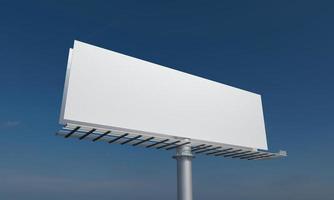 billboard teken 3d teruggegeven illustratie foto