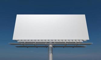 billboard teken 3d teruggegeven illustratie foto