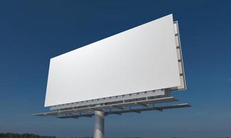 billboard teken 3d teruggegeven illustratie foto