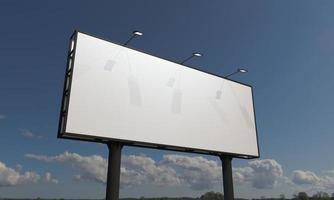 billboard teken 3d teruggegeven illustratie foto