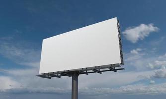 billboard teken 3d teruggegeven illustratie foto