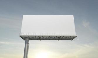 billboard teken 3d teruggegeven illustratie foto