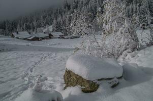 Montroc, Chamonix, haute Savoie, Frankrijk foto