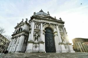 de kerk van de kerstman Maria della Croce in Venetië foto