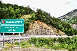 catalunya weg teken foto