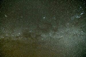 de melkachtig manier en andere sterren in de nacht lucht foto