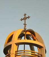 kruis Aan de orthodox kerk foto