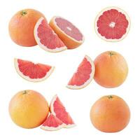 reeks van grapefruits foto