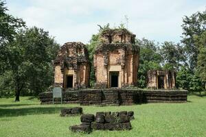 prasat stringlang, det udom wijk, ubon provincie, Thailand foto