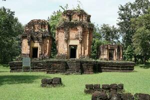 prasat stringlang, det udom wijk, ubon provincie, Thailand foto