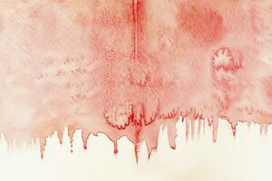 abstract rood waterverf verf borstel beroerte Aan achtergrond Leuk vinden een bloed foto