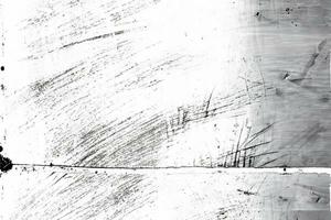 grunge achtergrond van zwart en wit. abstract illustratie structuur van scheuren, chips, punt geïsoleerd Aan transparant achtergrond PNG het dossier. foto
