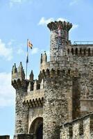 de kasteel van alcalá de guadalupe foto