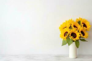 ai gegenereerd tuinieren zomer landbouw geel decoratief schoonheid bloemen achtergrond seizoen bloesem foto