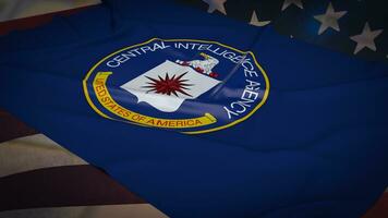 de cia of centraal intelligentie- agentschap is de opdrachtgever buitenlands intelligentie- agentschap van de Verenigde staten regering beeld 3d renderen foto
