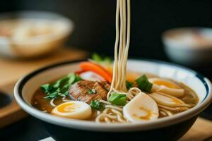 ai gegenereerd ramen. pro foto